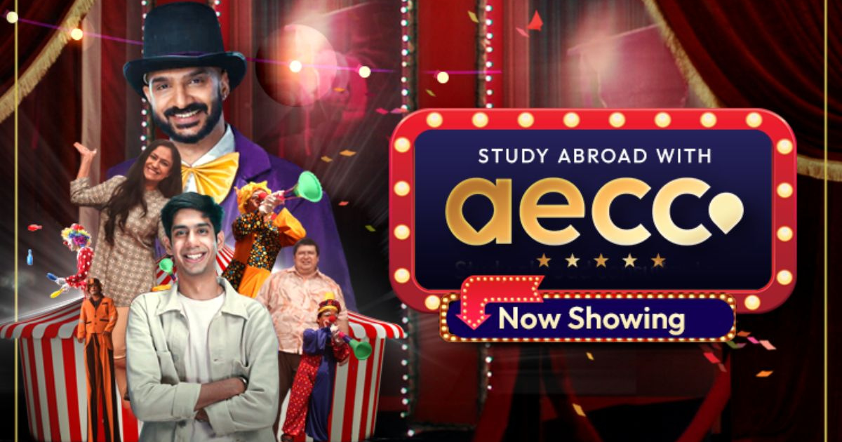AECC launches an unconventional circus-inspired campaign that focuses on prioritising students in their study abroad adventure
